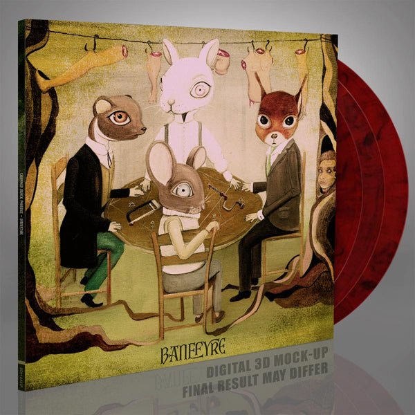 CRIPPLED BLACK PHOENIX BANEFYRE (RED/BLACK MARBLE VINYL) Vinyl - 3 LP Box Set - punk to funk heaven