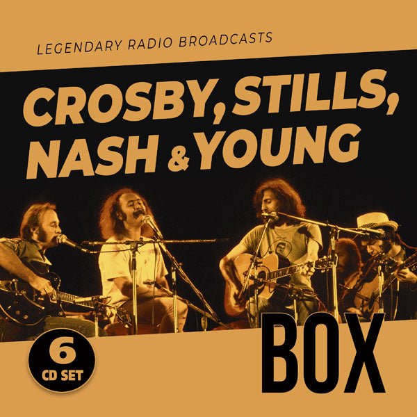 CROSBY, STILLS, NASH & YOUNG BOX (6CD SET) Compact Disc Box Set - punk to funk heaven