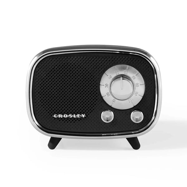 Crosley Rondo Bluetooth Speaker BLACK Portable Hands - Free Retro Space - Age - punk to funk heaven