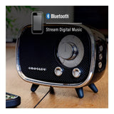 Crosley Rondo Bluetooth Speaker BLACK Portable Hands - Free Retro Space - Age - punk to funk heaven