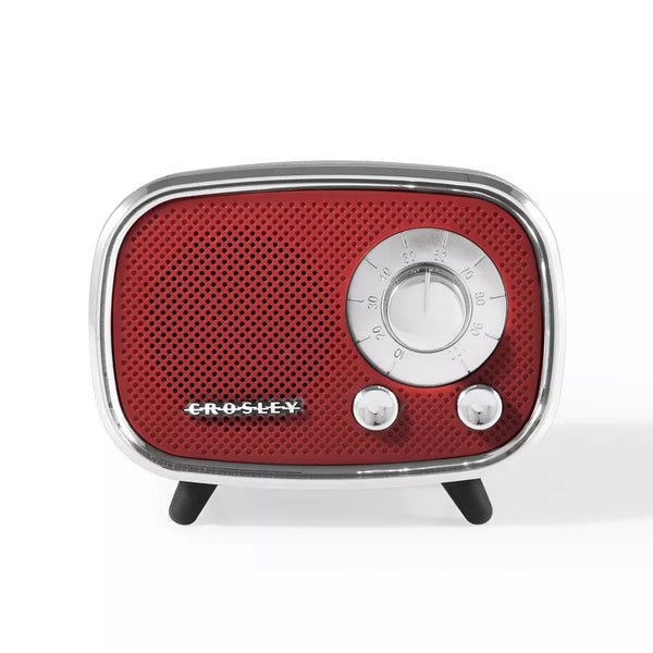 Crosley Rondo Bluetooth Speaker RED Portable Hands - Free Retro Space - Age - punk to funk heaven