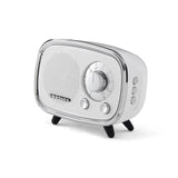 Crosley Rondo Bluetooth Speaker WHITE Portable Hands - Free Retro Space - Age - punk to funk heaven