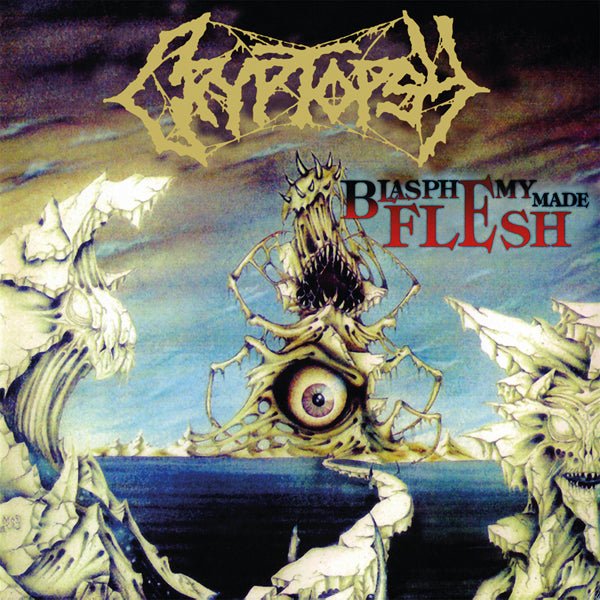 CRYPTOPSY BLASPHEMY MADE FLESH (CLEAR VINYL) VINYL LP - punk to funk heaven