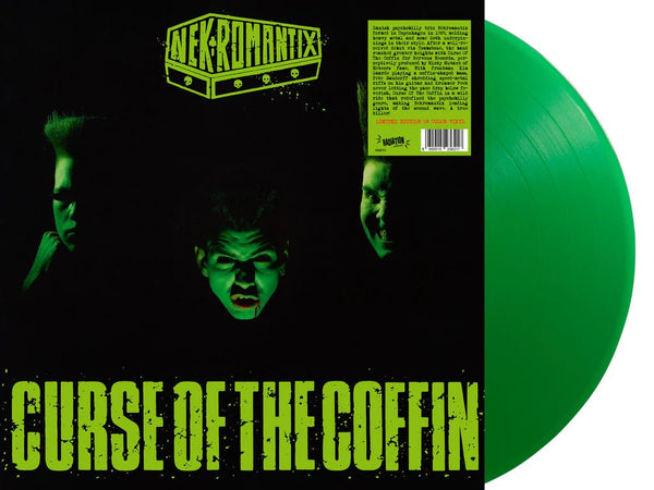 Curse Of The Coffin (Green Vinyl) Artist NEKROMANTIX Format:LP Label:RADIATION REISSUES - punk to funk heaven