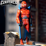 Czarface (Orange & Black) ReAction Figures Wave 11 SUPER 7 - punk to funk heaven