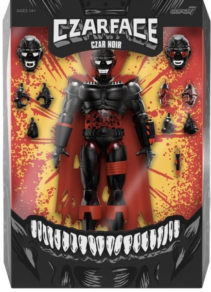 Czarface Ultimates! Wave 02 - Czarface (Czar Noir) super 7 - punk to funk heaven