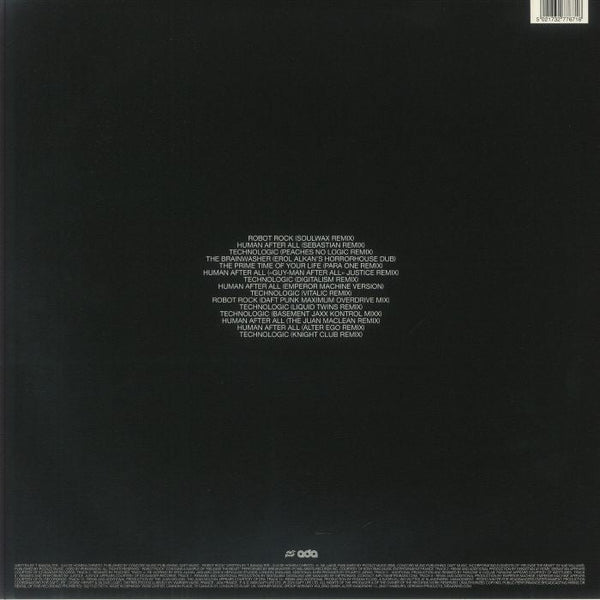 DAFT PUNK Human After All (remixes) (limited gatefold 180 gram vinyl 2xLP) Daft Life Ltd - punk to funk heaven