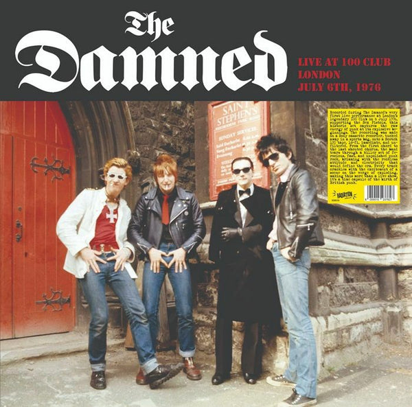 DAMNED Live At The 100 Club London July 6th 1976 Radiation Reissues Italy Format: vinyl LP (Copy) - punk to funk heaven