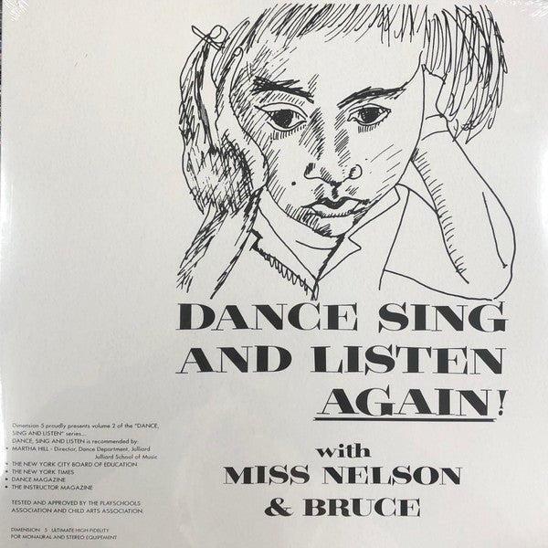 Dance, Sing and Listen Again! Miss Nelson/Bruce Haack VINYL LP - punk to funk heaven