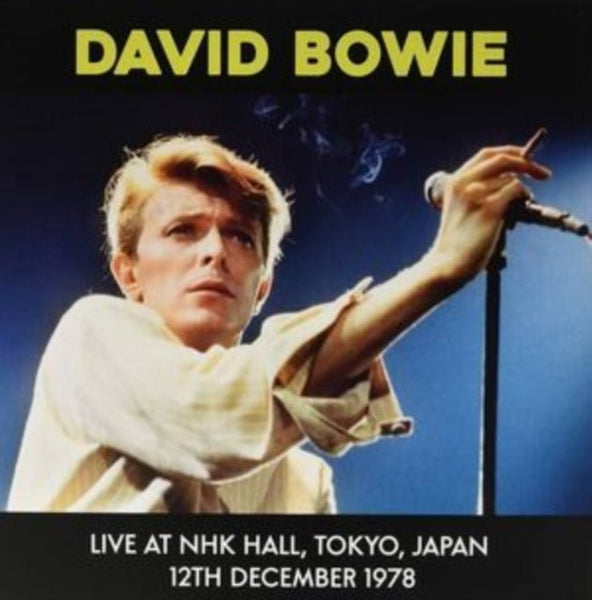 david bowie Live at NHK Hall, Tokyo, Japan, 12th December 1978 lp colour - punk to funk heaven