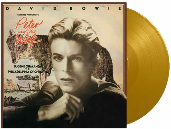 David BOWIE Peter &amp; The Wolf Music On Vinyl Format: limited numbered 180 gram audiophile yellow vinyl LP - punk to funk heaven