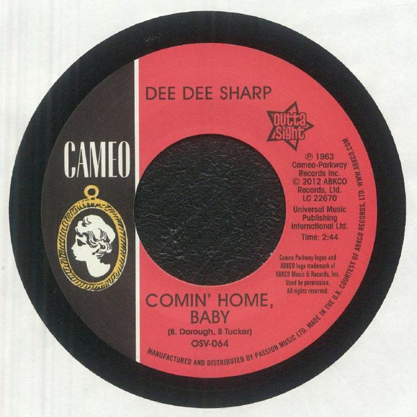 Dee Dee SHARP Comin' Home Baby (7'' repress) Outta Sight - punk to funk heaven