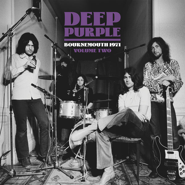 DEEP PURPLE BOURNEMOUTH 1971 VOL.2 (PURPLE VINYL 2LP) VINYL DOUBLE ALBUM - punk to funk heaven
