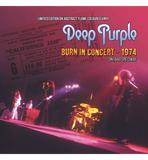Deep Purple - Burn In Concert - 1974 (Limited Edition Hand Numbered on Abstract Flame Coloured Vinyl) lp - punk to funk heaven