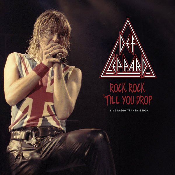DEF LEPPARD ROCK, ROCK `TILL YOU DROP (TRANSPARENT VINYL) Vinyl LP - punk to funk heaven