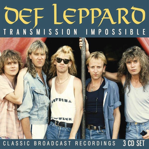DEF LEPPARD TRANSMISSION IMPOSSIBLE (3CD) COMPACT DISC - 3 CD BOX SET - punk to funk heaven