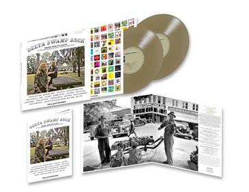 Delta Swamp Rock – Sounds From The South: At The Crossroads Of Rock, Country And Soul LPX2 Gold Coloured Vinyl - punk to funk heaven
