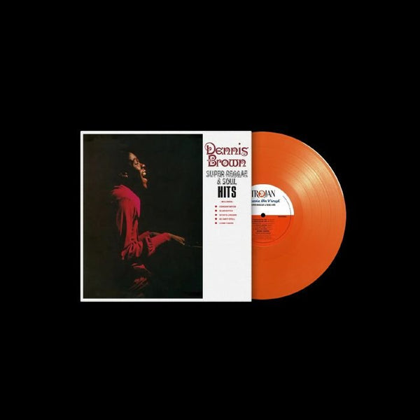 Dennis BROWN Super Reggae &amp; Soul Hits Music On Vinyl Format: limited numbered 180 gram audiophile orange vinyl LP - punk to funk heaven