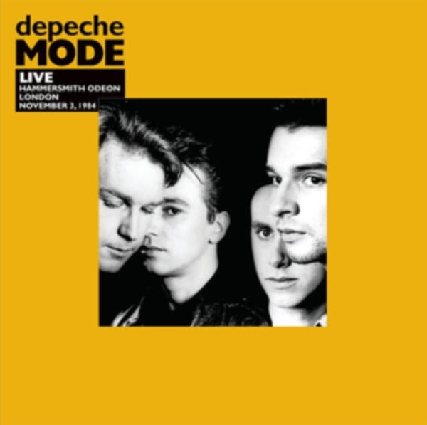 Depeche Mode Live Hammersmith Odeon, London, November 3, 1984 vinyl lp - punk to funk heaven