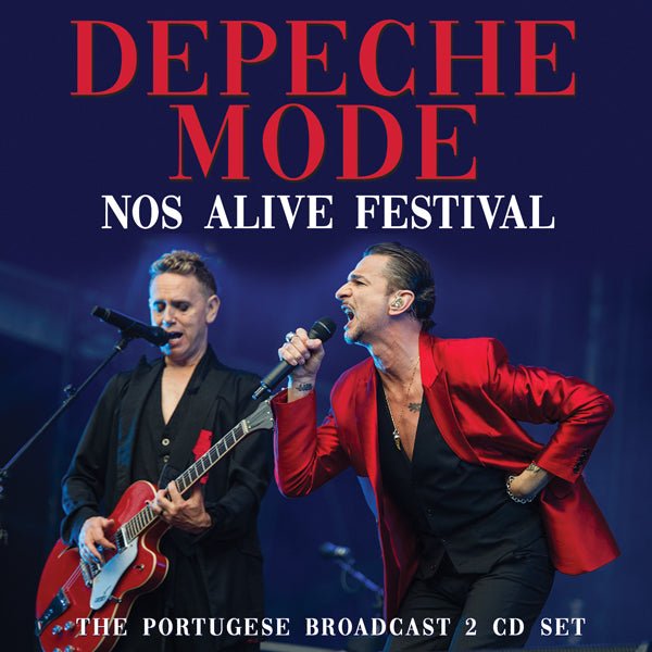 DEPECHE MODE NOS ALIVE FESTIVAL (2CD) COMPACT DISC DOUBLE - punk to funk heaven