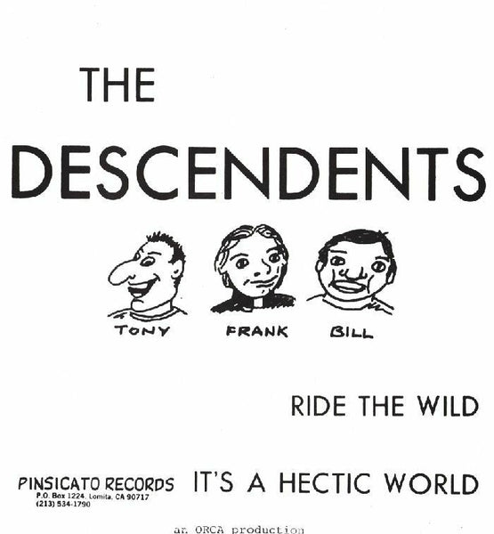 DESCENDENTS Ride The Wild (reissue) Format: 7" - punk to funk heaven