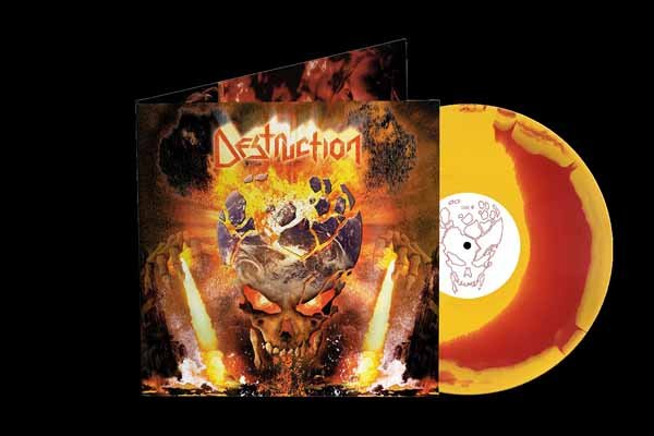 DESTRUCTION ANTICHRIST (SUNBURST) Vinyl LP - punk to funk heaven