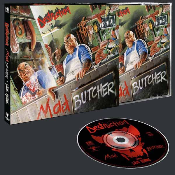 DESTRUCTION MAD BUTCHER (SLIPCASE) Compact Disc - punk to funk heaven