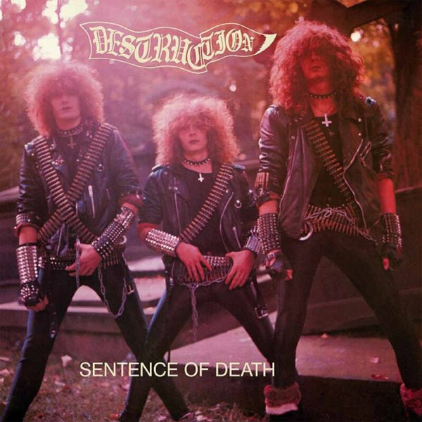 DESTRUCTION SENTENCE OF DEATH (VIOLE(N)T VINYL) VINYL LP - punk to funk heaven