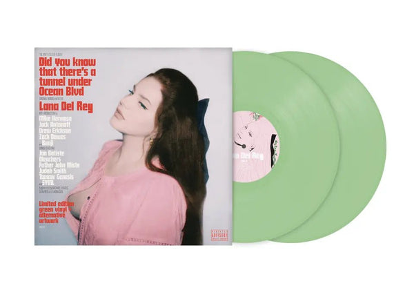 Did You Know That There's A Tunnel Under Ocean Blvd Artist LANA DEL REY Format:LP&nbsp; light green - punk to funk heaven