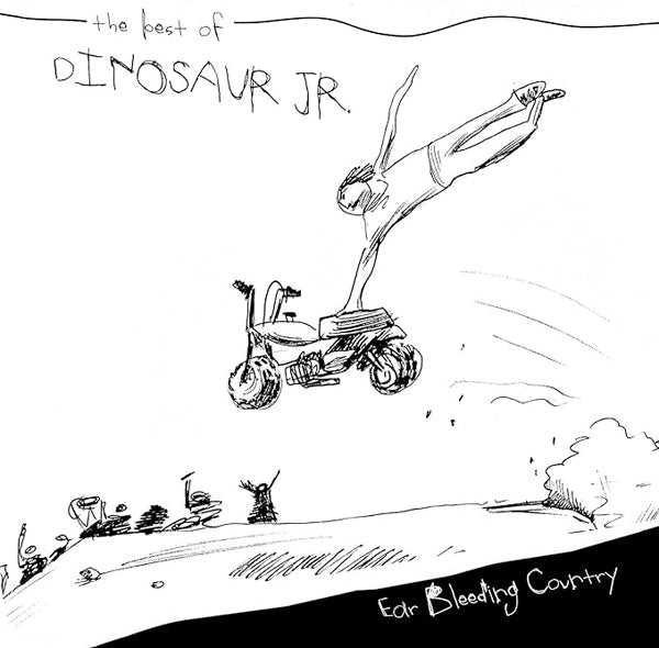 DINOSAUR JR EAR BLEEDING COUNTRY (WHITE W/ BLACK SPLATTER VINYL 2LP) VINYL DOUBLE ALBUM - punk to funk heaven