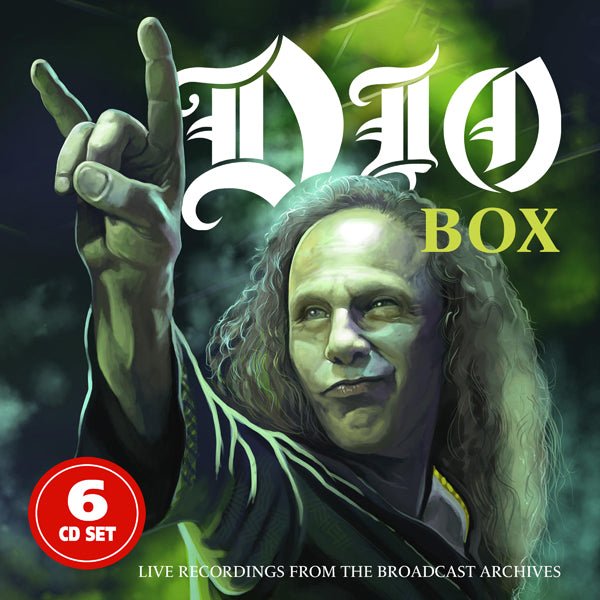 DIO BOX / RADIO BROADCAST (6CD) COMPACT DISC BOX SET - punk to funk heaven