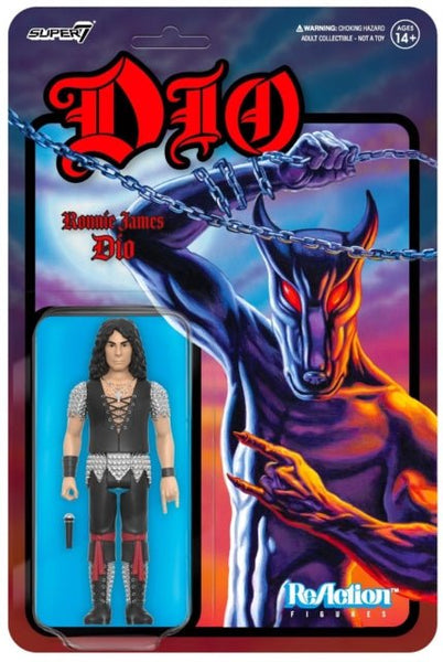 Dio Reaction W1 - Ronnie James Reaction Figures super 7 - punk to funk heaven