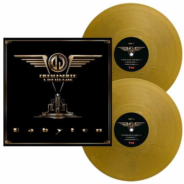 DIRKSCHNEIDER &amp; THE OLD GANG BABYLON (2LP GOLD OPAQUE) Vinyl Double Album - punk to funk heaven