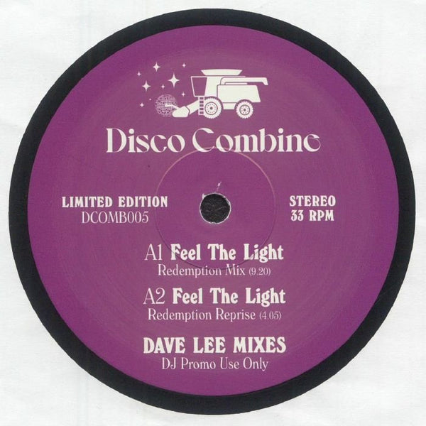 DISCO COMBINE Feel The Light/Further Tales Of Ladybug (Dave Lee Mixes) (12") Disco Combine - punk to funk heaven