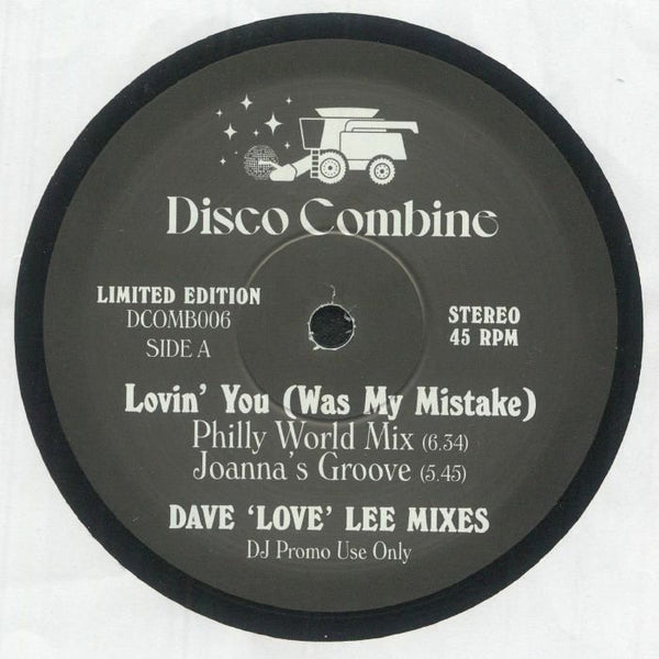 DISCO COMBINE Lovin' You (Was My Mistake)/How I Love New York (Dave 'Love' Lee Mixes) (12") Disco Combine - punk to funk heaven