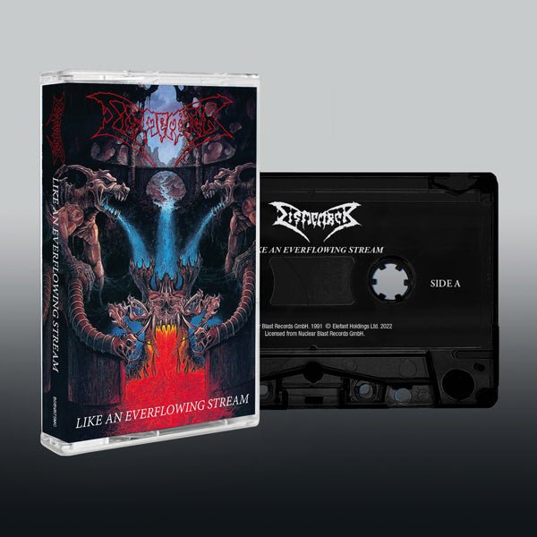 DISMEMBER LIKE AN EVER FLOWING STREAM MUSIC CASSETTE - punk to funk heaven