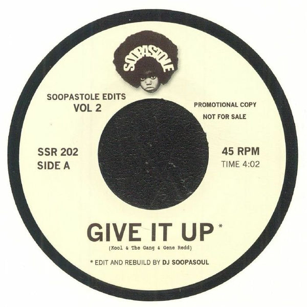 DJ SOOPASOUL / KOOL & THE GANG / ARETHA FRANKLIN Soopastole Edits Vol 2 (reissue) Soopastole Format: 7" limited to 250 copies - punk to funk heaven