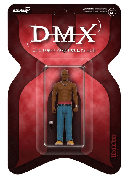 DMX Reaction Figures Wave 01 - DMX (It's Dark And Hell Is Hot) super 7 - punk to funk heaven