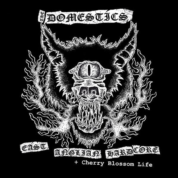 DOMESTICS, THE EAST ANGLIAN HARDCORE + CHERRY BLOSSOM LIFE COMPACT DISC - punk to funk heaven