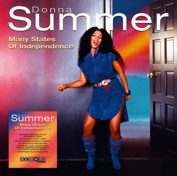 Donna Summer Many States Of Independence LTD RSD Vinyl 2024 lp blue - punk to funk heaven