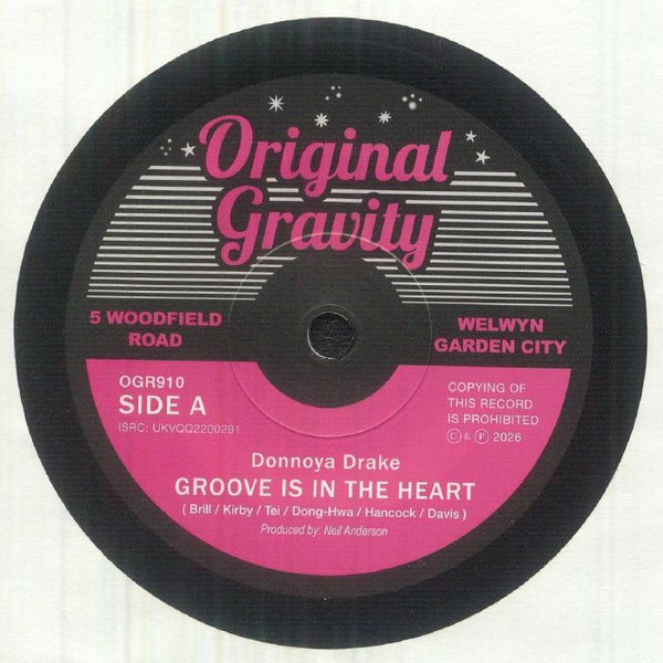 Donnoya DRAKE Groove Is In The Heart (7'') Original Gravity - punk to funk heaven