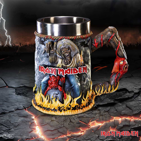 Iron Maiden The Number Of The Beast Tankard  NEMESIS NOW