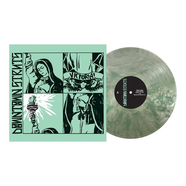 DOWNTOWN STRUTS VICTORIA! (IRIDESCENT GREEN VINYL) Vinyl LP - punk to funk heaven