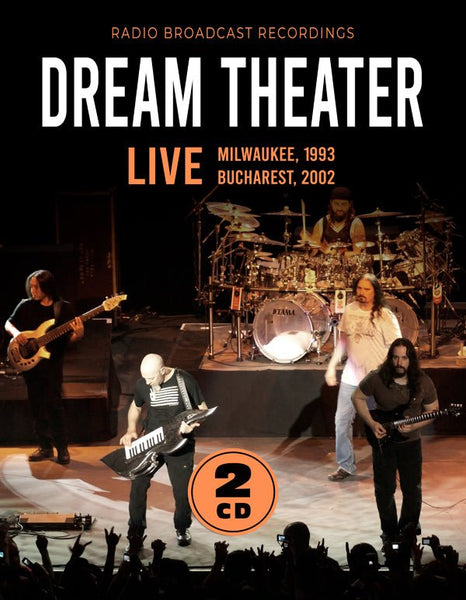 DREAM THEATER LIVE / MILWAUKEE, 1993 & BUCHAREST, 2002 (2CD) COMPACT DISC DIGI - punk to funk heaven