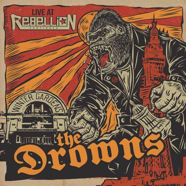DROWNS, THE LIVE AT REBELLION (COLOURED VINYL) Vinyl LP - punk to funk heaven
