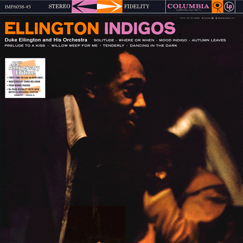 Duke Ellington & His Orchestra - Ellington Indigos Numbered Limited Edition 180g 45rpm 2LP - punk to funk heaven