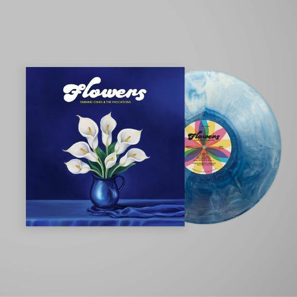 Durand JONES & THE INDICATIONS Flowers Dead Oceans Format: 'iceberg splash' blue & white marbled vinyl LP (indie exclusive) - punk to funk heaven