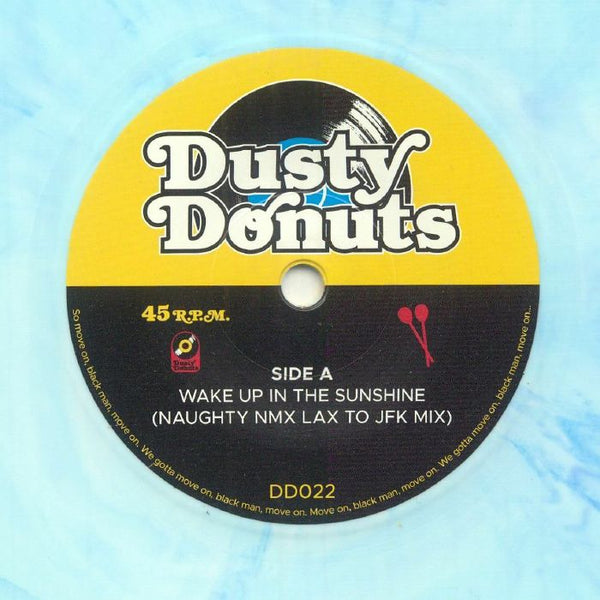 DUSTY DONUTS Wake Up In The Sunshine Dusty Donuts Format: limited blue marbled vinyl 7" - punk to funk heaven