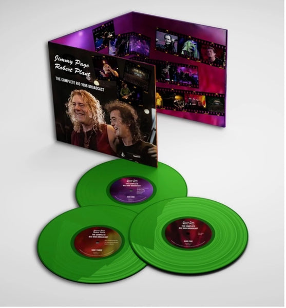 The Complete Rio 1996 Broadcast Artist Jimmy Page &amp; Robert Plant Format:Vinyl / 12" Album Coloured Vinyl Box Set Label:FM Broadcasts