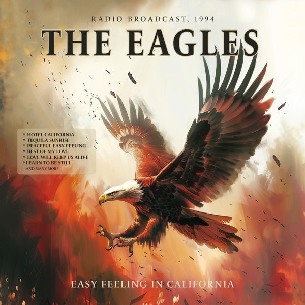 EAGLES EASY FEELING IN CALIFORNIA (BLACK VINYL) VINYL LP - punk to funk heaven